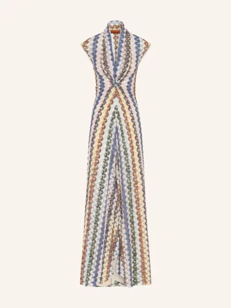 Missoni Sukienka Wieczorowa weiss biała
