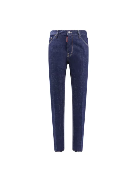 Jeansy Dsquared2 z 5 kieszeniami niebieskie