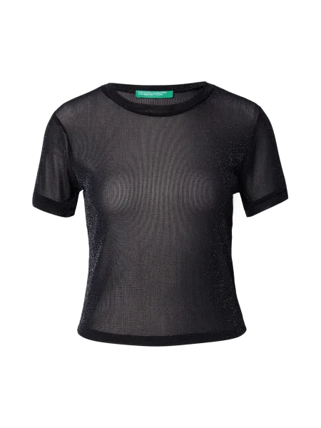 UNITED COLORS OF BENETTON Tricou amestecat negru