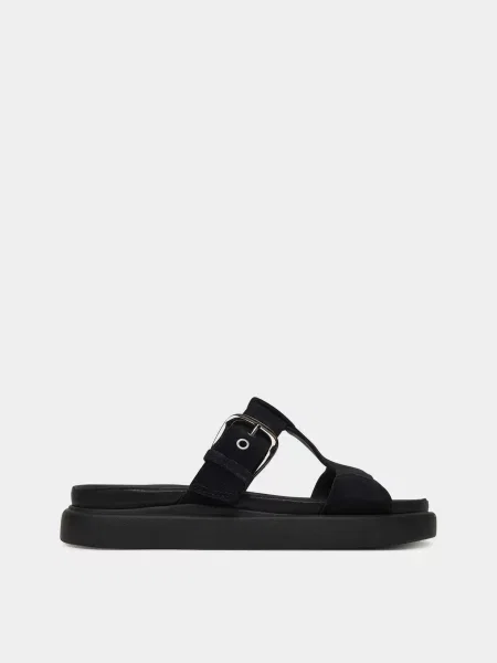 Шлепанцы Clarks черные