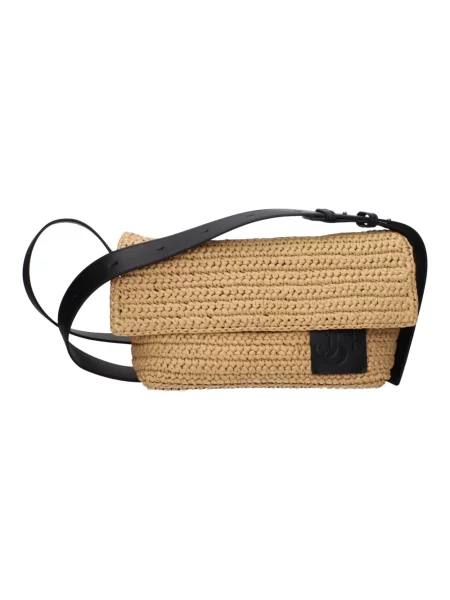 Torebka crossbody Jil Sander beżowa