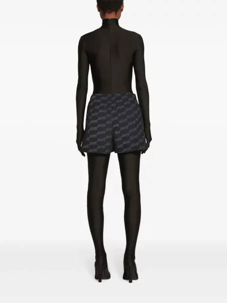 Pantaloni scurți Balenciaga negru