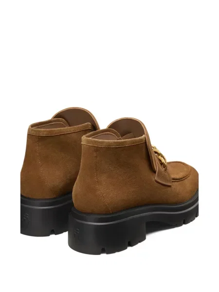Botki Stuart Weitzman brązowe