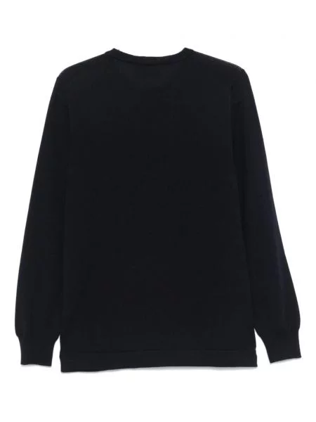 Sweter D4.0 wełniany niebieski