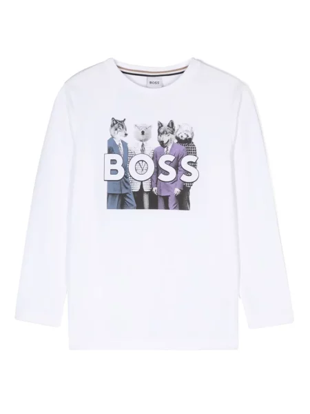 Dětské tričko Bosswear bílé