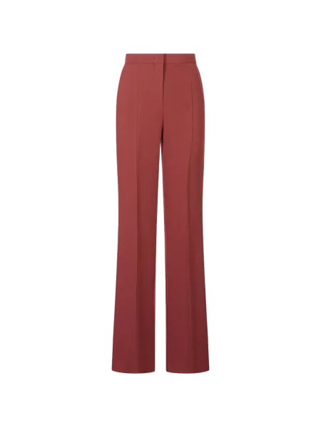 Pantaloni Max Mara cu dungi roșu