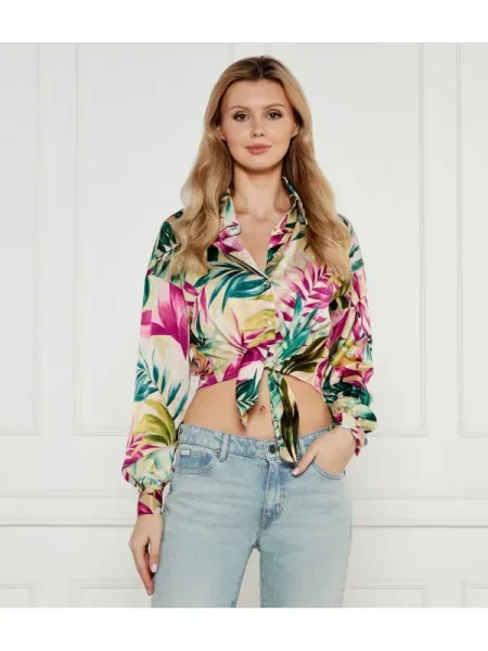 GUESS Cămașă | Cropped Fit