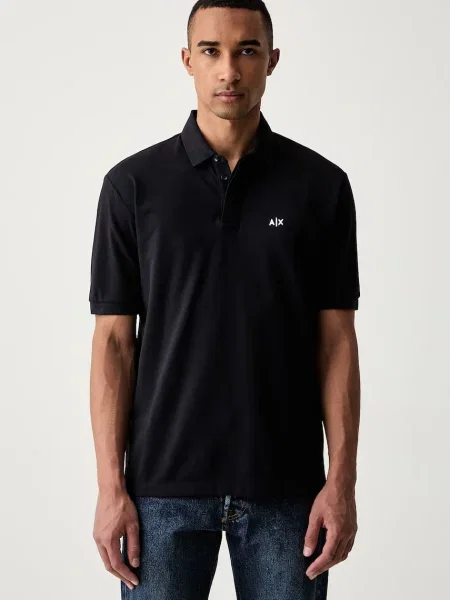 Tricou polo Armani Exchange
