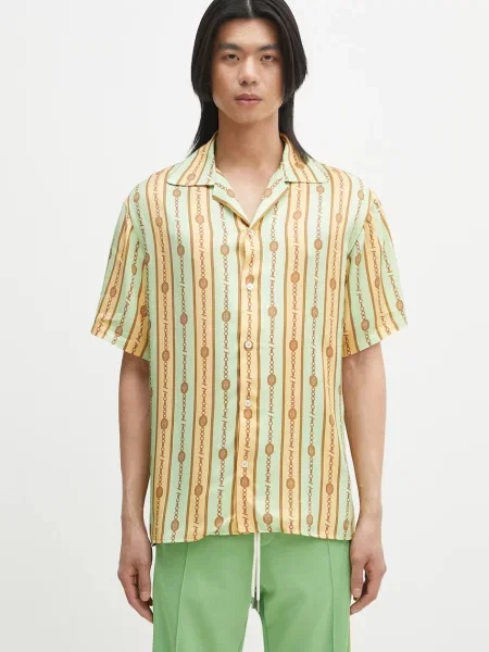 Košulja Drôle de Monsieur La Chemise Bijoux za muškarce relaxed zelena