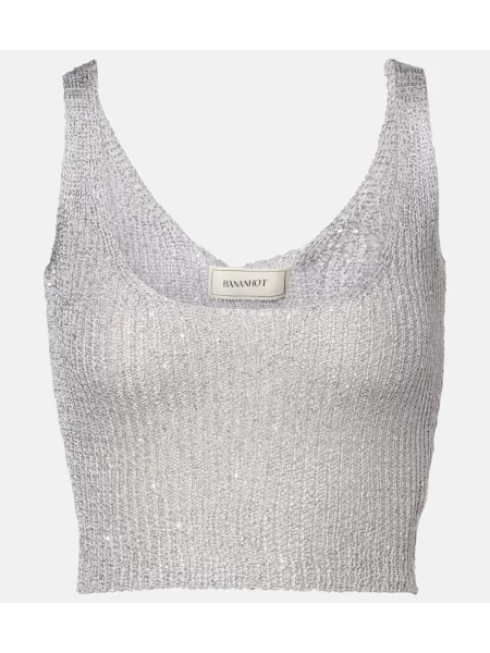 Cropp top Bananhot argintiu