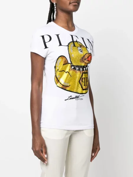 Tričko Philipp Plein bílé