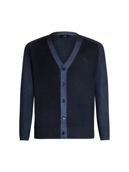 Kardigan Etro niebieski