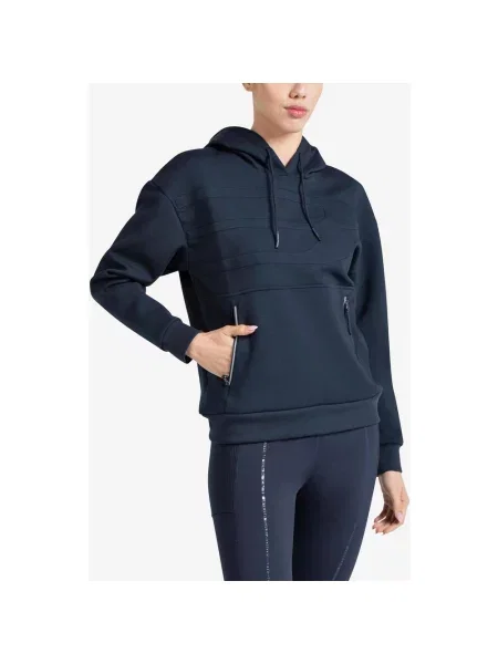 Bluza z kapturem Bullpadel Eolia granatowy S niebieska