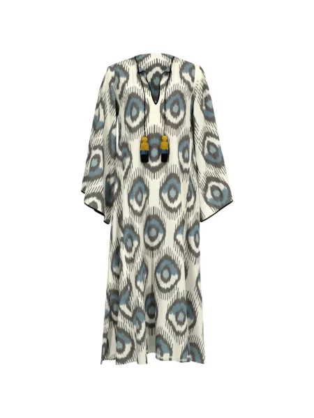 Rochie maxi Punicana cu imagine