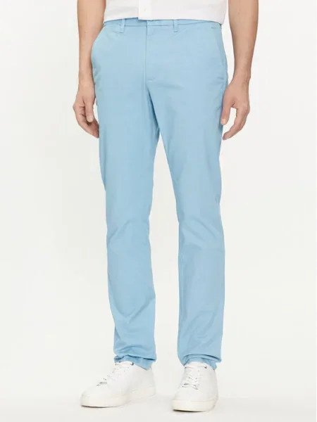 Tommy Hilfiger Pantaloni chino Bleecker celest albastru