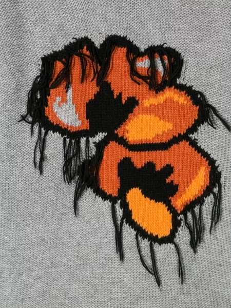 Sweter dziecięcy Andorine szary
