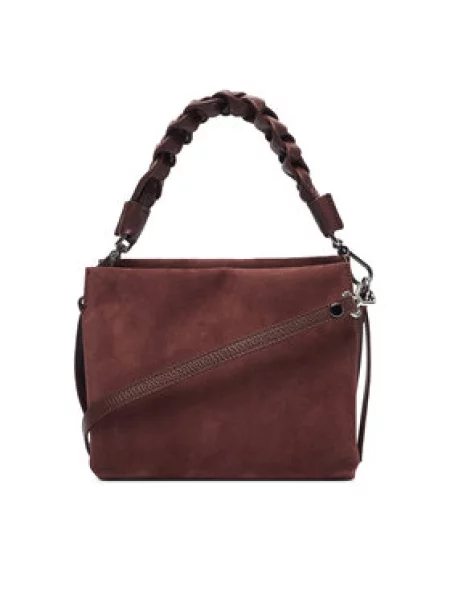 Coccinelle Táska Boheme Suede Bimaterial E1 58 01 01 Bordó piros