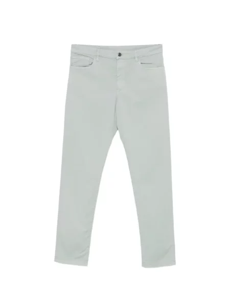 Pantaloni Canali cu autograf verde