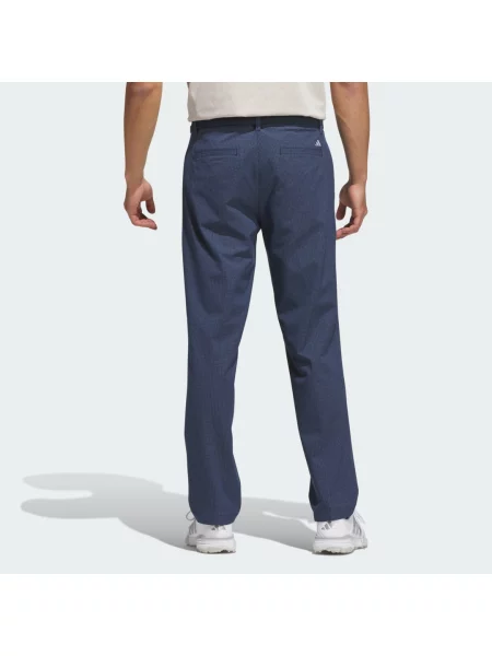 Spodnie Twistweave Regular Straight Fit Grid granatowe