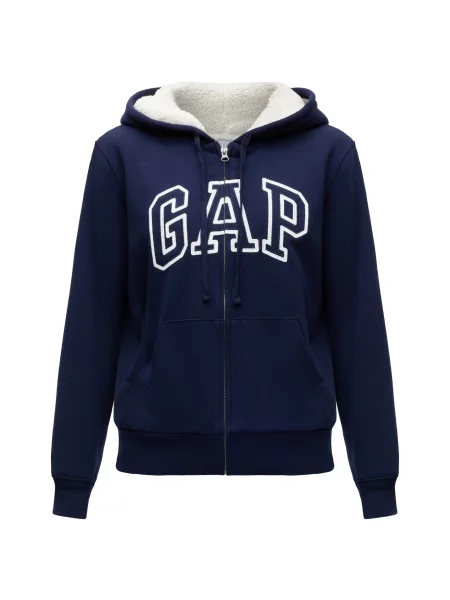 GAP Hanorac V-FRANCHISE HERITAGE bleumarin alb