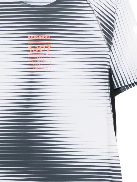 Tricou Rossignol cu decolteu rotund alb