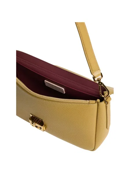 Geanta crossbody Coccinelle din piele maro