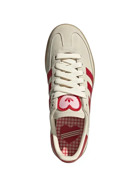 Pantaloni scurți Adidas alergare cu autograf evazate albastru