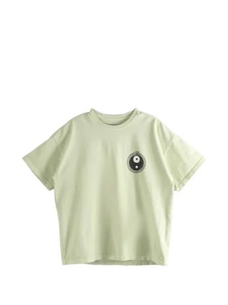 Tricou grafic D-r-g-n cu imagine verde