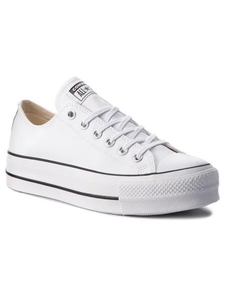 Кецове Converse Chuck Taylor All Star Lift Clean Ox бял