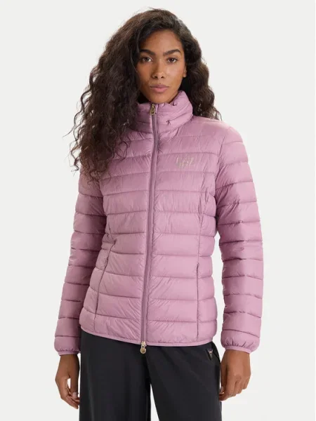 Emporio Armani Átmeneti kabát rózsaszín