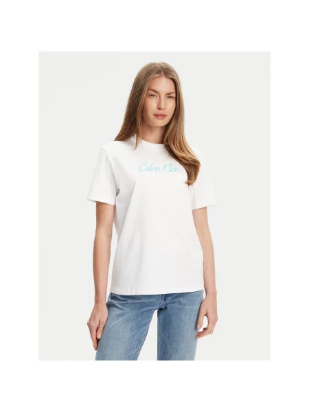Calvin Klein Jeans kratka majica bela