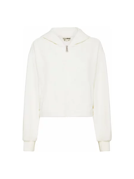 Bluza z kapturem Plein Sport z kapturem beżowa