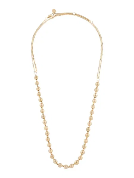 Ogrlica Fossil zlata