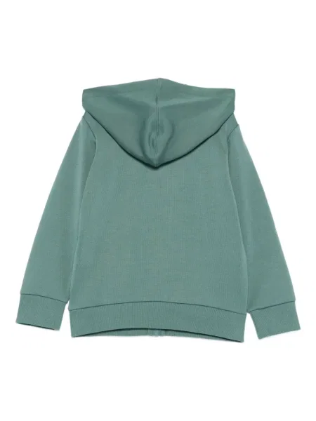 Bluza z kapturem dziecięca Emporio Armani zielona