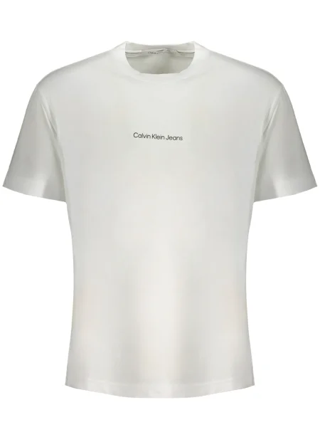 Tricou Calvin Klein scurt alb