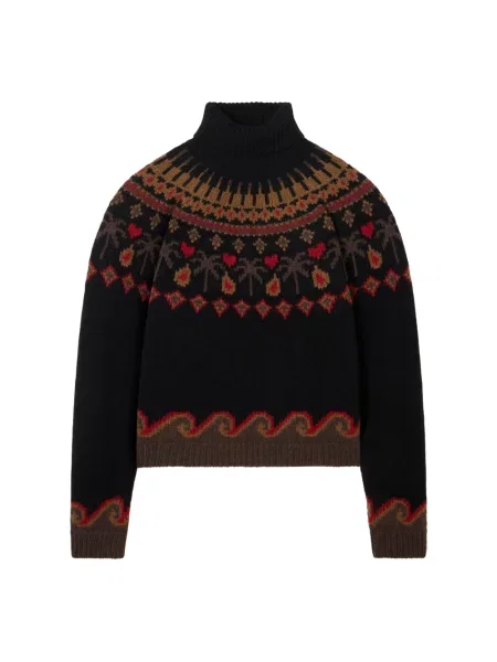 Sweter z golfem Alanui wełniany