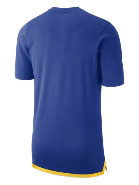 Bikerské tričko Nike s potiskem bez rukávů modré