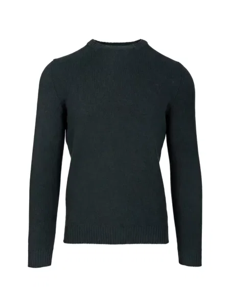Hanorac crewneck Al Duca D’aosta 1902 cu decolteu rotund negru