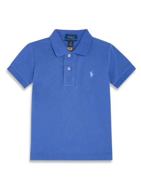 Koszulka polo dziecięca Polo Ralph Lauren niebieska