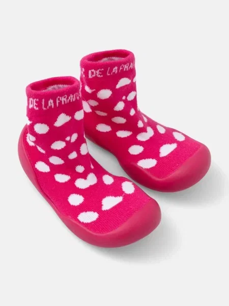 Otroške protizdrsne nogavice Agatha Ruiz de la Prada roza