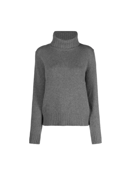 Sweter Polo Ralph Lauren z długim rękawem szary