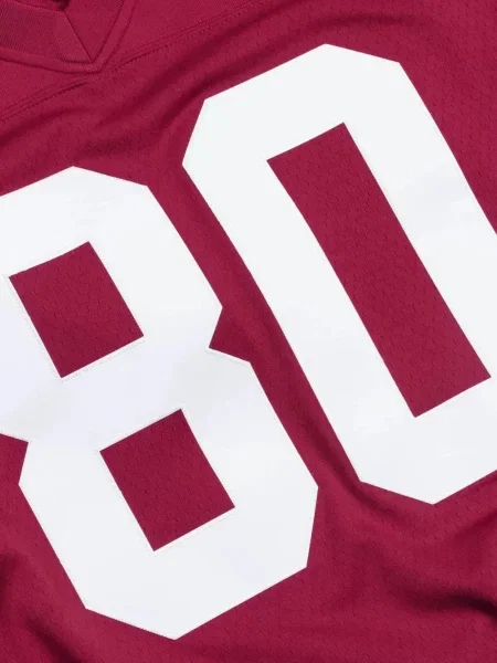 Cămașă Mitchell & Ness din jerseu roșu