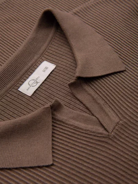 Polo majica Ombre crna