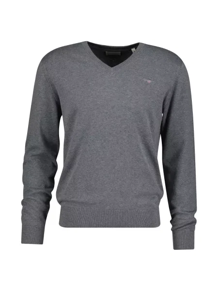 GANT Pulover Classic amestecat gri
