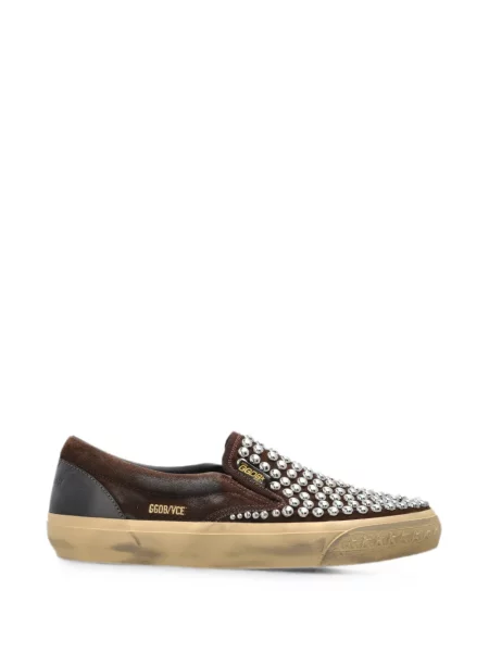 Sneakerși Golden Goose maro