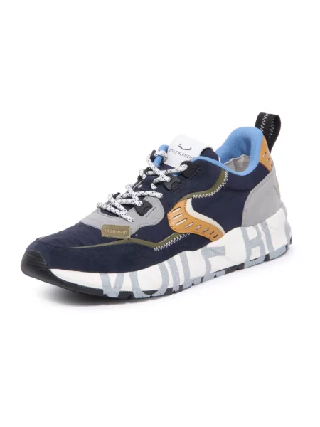 Sneakersy Voile Blanche niebieskie