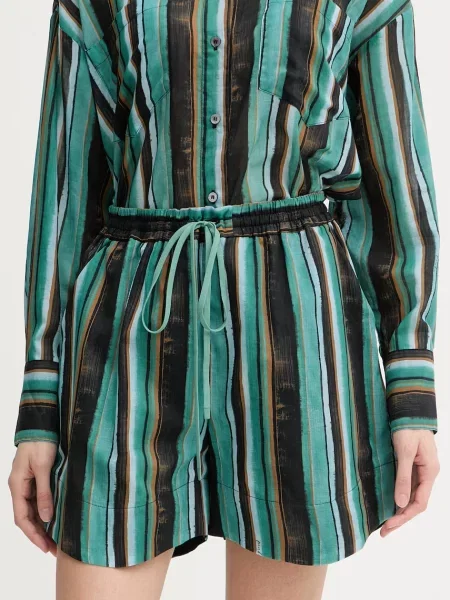 Pinko pantaloni scurți pentru femei din verde