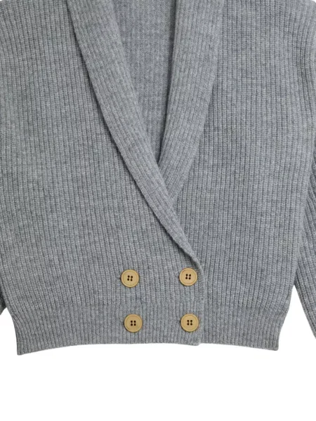 Gyerek kardigán Balmain szürke