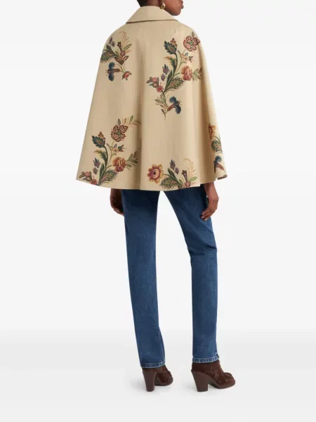 Geacă Etro cu model floral cu imagine