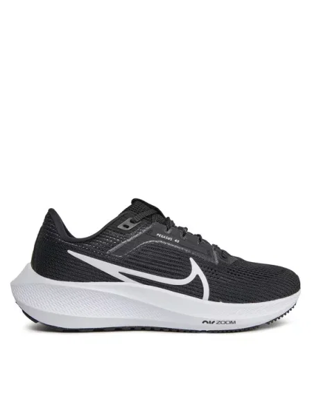 Obuća Nike Air Zoom Pegasus 40 Black/White/Iron Grey bijela